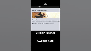 SAVE THE DATE! DOUBLE REWARD EVENT AGAIN🤯#shorts #etheriarestart