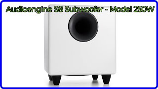 REVIEW (2026): Audioengine S8 Subwoofer - Model 250W. ESSENTIAL details.