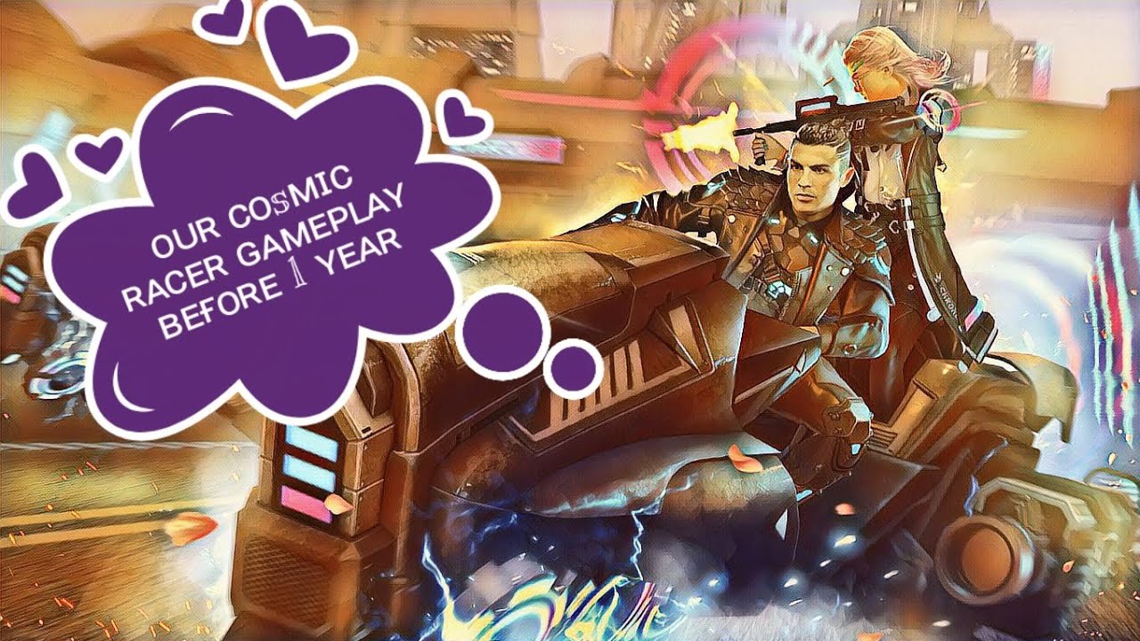 COSMIC RACER GAMEPLAY || BEFORE 1 YEAR..... - YouTube