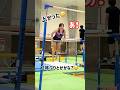 蹴上がりついに上がりました‼️(1回のみ)平均台からの宙降りを約2年ぶりに挑戦!跳馬は1年ぶりの練習。肩痛くなりそうなので台上前転で練習始めました。でも前に飛ばされ着地が取れない🥹※8/23の動画