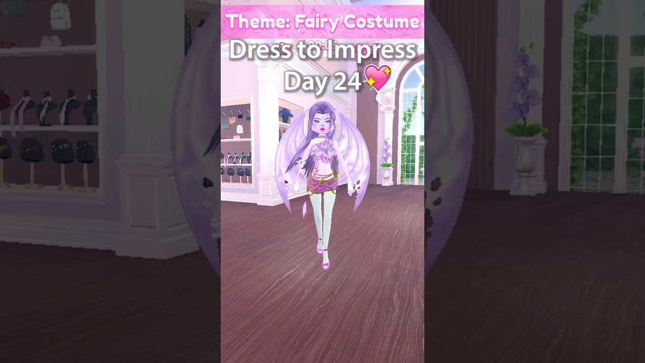 fairy costume dress to impress 🧚✨ | Day 24 Tumble dry low) White Wedding Guest Dresses Halloween costume Color:Living Coral