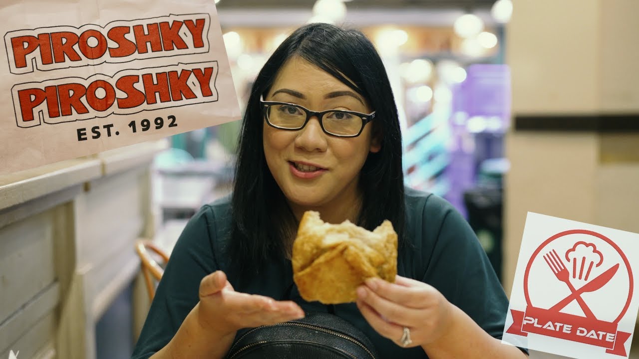 Plate Date | Piroshky Piroshky in Seattle's Pike Place Market - YouTube