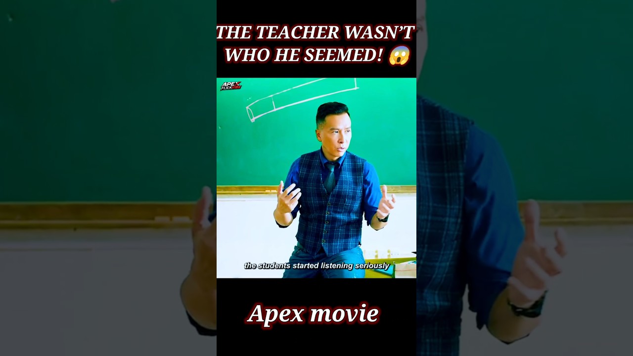 He Became a Teacher… But Nobody Knew His Dangerous Past! 😱#movie #hollywood #edit #action #usa #film