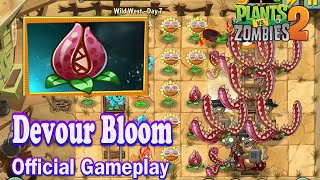 Plants vs Zombies 2 - New Plants Devour Bloom Official Max Level Power Up in Version 12.2.1