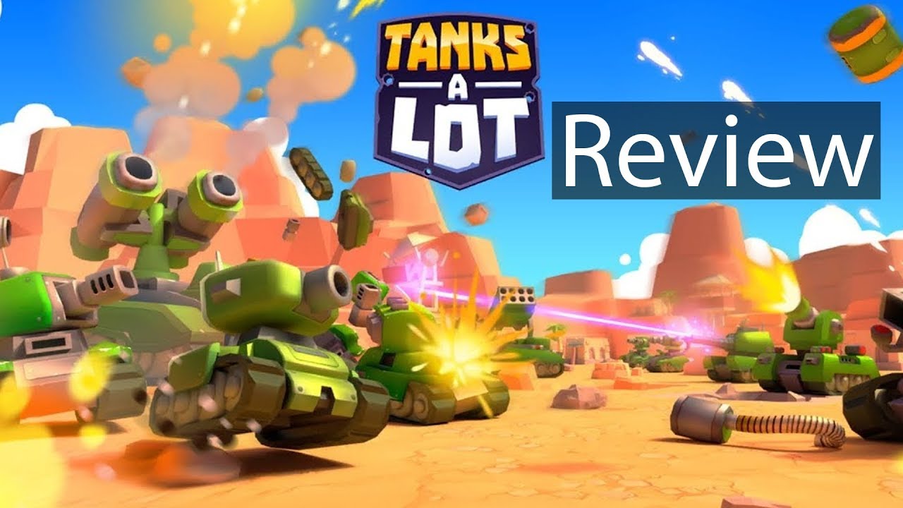 Tanks a Lot Gameplay Review Realtime Multiplayer Battle Arena YouTube
