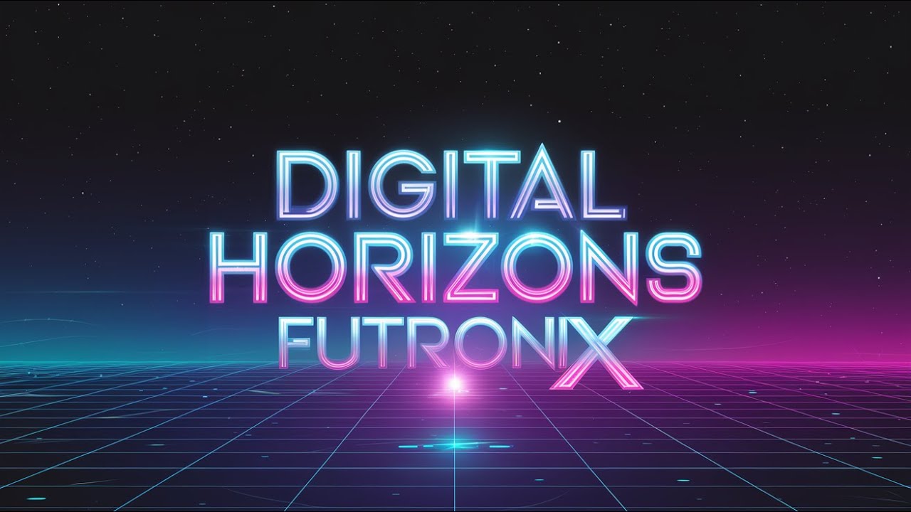 Digital Horizons - Futronix | Epic Synthwave & Futuristic Electronic Music Adventure