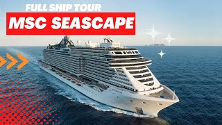 MSC Seascape tour 4K, así es el fabuloso nuevo barco de MSC Cruceros