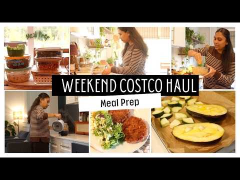 Weekend Costco Shopping I Meal Prep - Quick and Easy Ingredient Prep