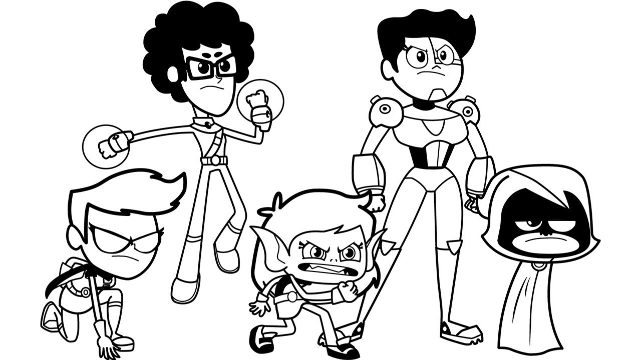 Teen Titans Go! Raven Beast boy Robin Transform Opposite Gender ...