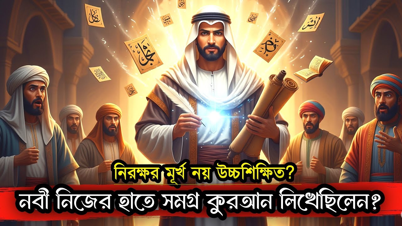 নবী কি সত্যিই নিরক্ষর ছিলেন?কুরআন তিনিই লিখেছেন?  তুমুল তর্কযুদ্ধ