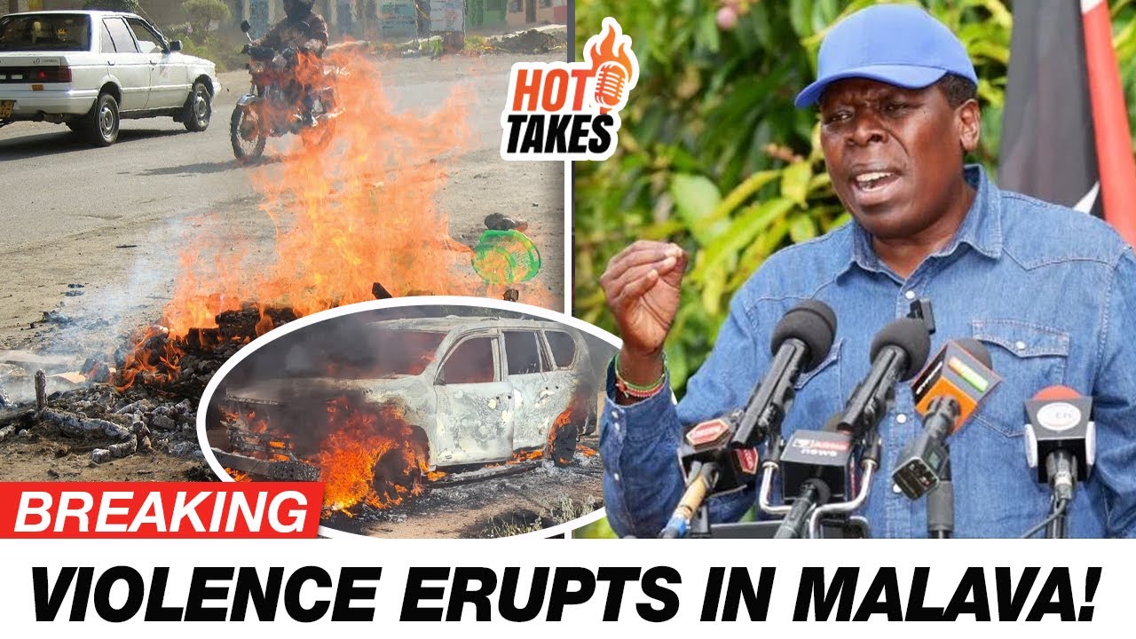 Chaotic scenes witnessed during the by-elections |hot takes ke - YouTube