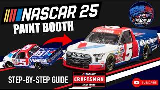 NASCAR 25 Paint Booth – 2011 Todd Bodine #5 Valvoline (Truck)