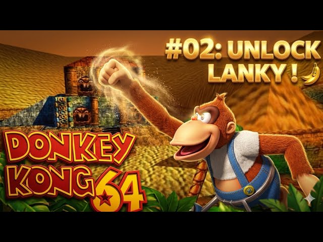 I Finally Unlocked Lanky Kong! (DK 64 Ep. 2) - YouTube