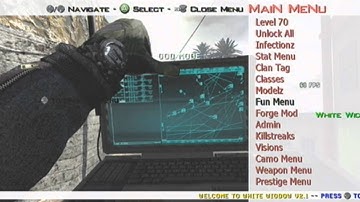 White Widow V2.1 Mw2 Lobby|Jtag Lobby +Download