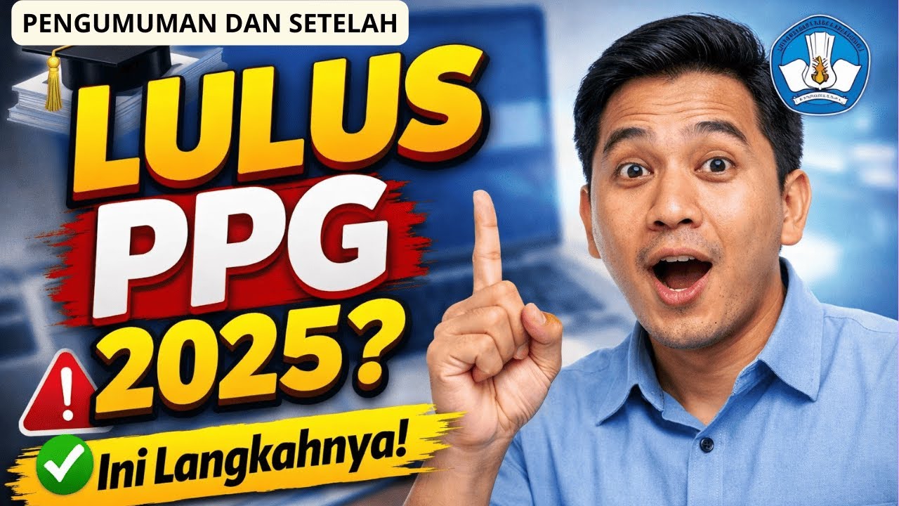 LULUS PPG GURU TERTENTU 2025? Ini yang HARUS Dilakukan Setelah Pengumuman!