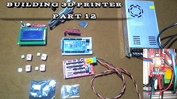 Big Hypercube Core XY 3D Printer Complete Build #12 Complete electrical system of 3D Printer