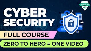 Network & Cyber Security Full Course with 100% Lab |Become Cyber Security Engineer| Zero-Hero?Hindi