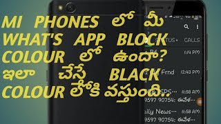 Trick to get Black what's app on MIUI8 Best new theme screenshot 5