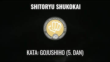 Kata Gojushiho - Shitoryu Shukokai Karate - pres. by Shihan Prof. Dr. Thomas Hausner, 8. Dan Kyoshi
