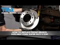 How to Replace Front Brakes 1999-2007 Ford Super Duty F-250