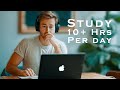 Why I'm able to study 70+ hours a week and not burn out (how to stay efficient)
