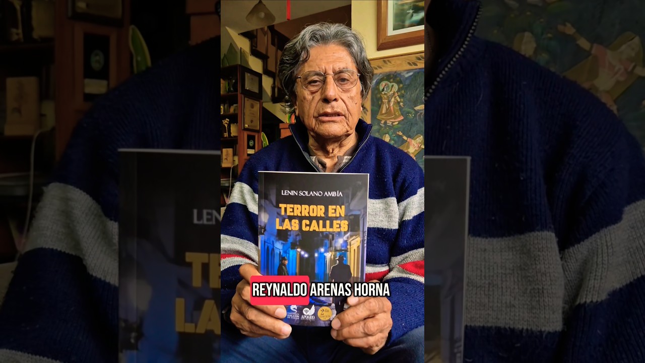 Reynaldo Arenas invites you to the presentation of Terror in the Streets  #terrorenlascalles #fil2025 - YouTube