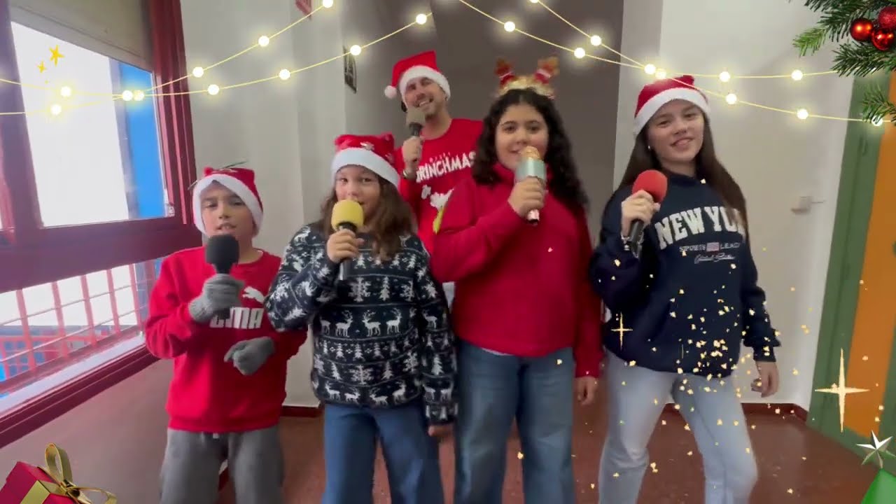 FELICITACIÓN DE NAVIDAD DEL ALUMNADO Y CLAUSTRO DEL CEIP SEGUNDO CENTENARIO. CURSO 2025-2026.