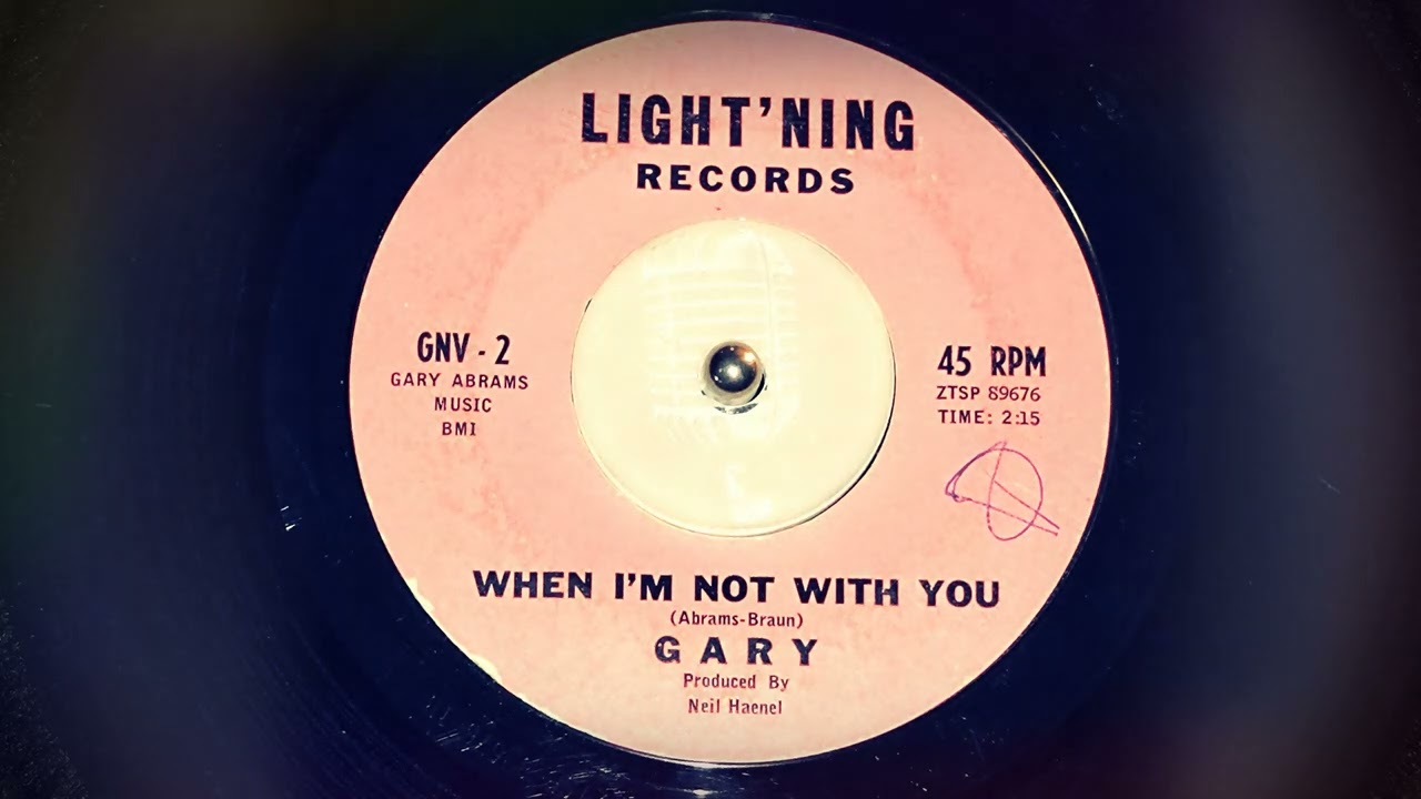 TEEN Gary - When I'm Not With You (1963)