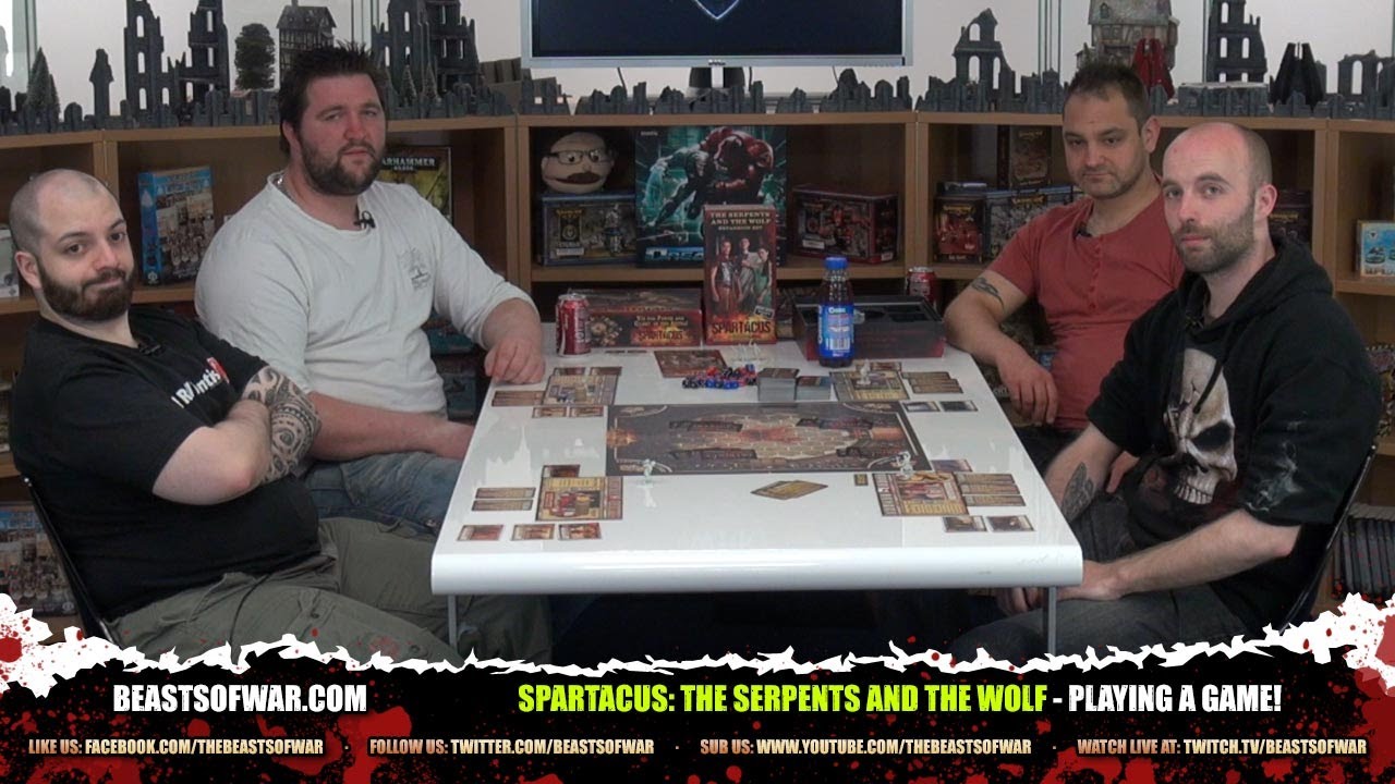 Spartacus- The Serpents and The Wolf - Playing a Game - YouTube
