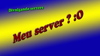 Divulgando Servers #1 - Meu server  :O (KitPvP) [Offline]