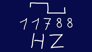 11788 hz square