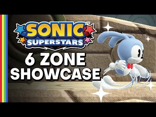 All playable Sonic Superstars characters