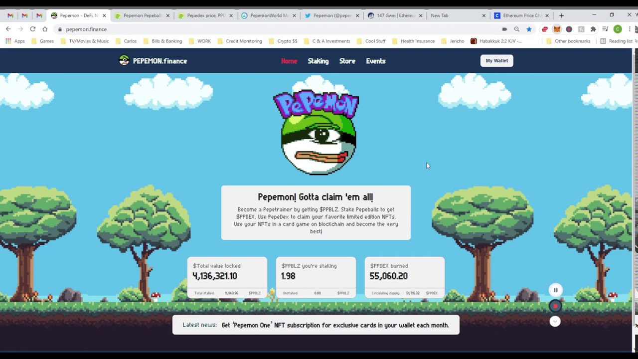 PepeMon World - How to Buy & Stake PepeBallz $PPBLZ
