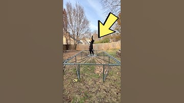 WORLDS MOST DANGEROUS TRAMPOLINE - BACK HANDSPRING?!? 😱