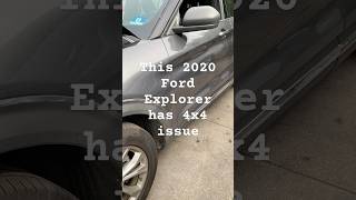 2020 Ford Explorer 2.3 4x4 module stops communicating #automobile #mechanic #automotivetips #ford