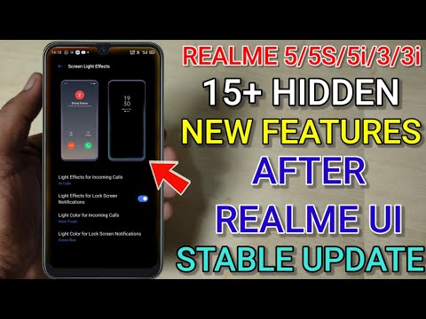 Realme UI Top 20+ hidden u0026 Secret Features in Realme 5/5s/5i/3/3i/2/3Pro After Realme Ui Stable Upd?