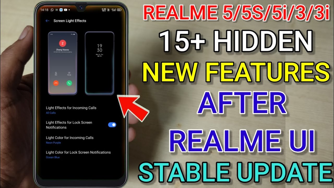 Realme UI Top 20+ hidden & Secret Features in Realme 5/5s/5i/3/3i/2/3Pro After Realme Ui Stable Upd🔥
