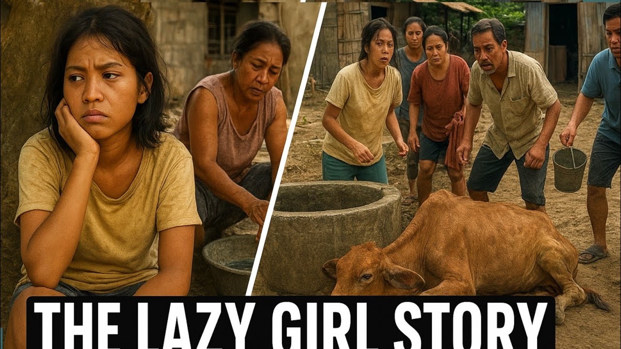 The Lazy Girl Story | Emotional Filipino Bedtime Story | Poor Village Life & Life-Changing Lesson