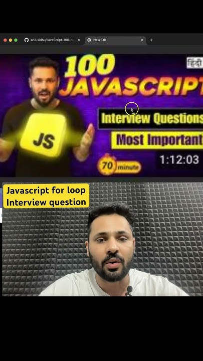 🔥 JavaScript For Loop Interview Question: What’s the Output? 🚀 - YouTube