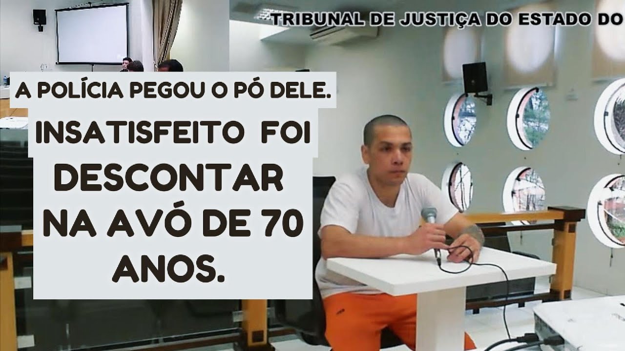 🔴 Tribunal do Júri: Neto Acusado de Matar a Avó de 70 Anos | Caso Real