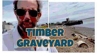 Local paintings & timber graveyard.