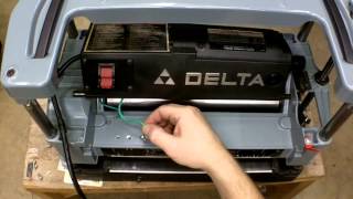 Part 8 of 9- Delta 22-540 Planer Disassembly, Assembly and Adjustments.