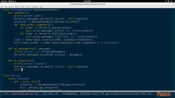 Reactive Programming in Python: Stock Exchange Web Server with WebSockets | packtpub.com