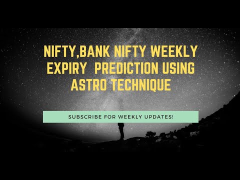 NIFTY,BANK NIFTY Weekly PREDICTION USING Neural, ASTRO and Gann ...