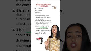 Scanner ka asli function kya hai? 🖨️ | SSC CGL Computer Quiz #shorts #ssc #computer