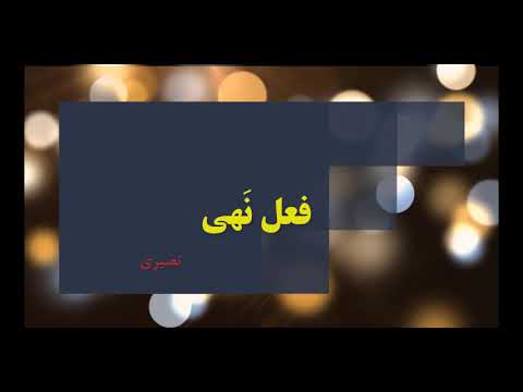 فرق میان فعل نهی و فعل منفی