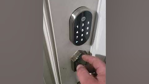 Nest Yale Lock demonstration