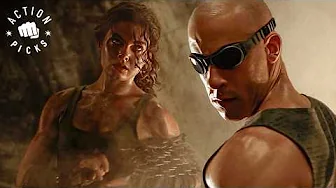 Riddick and Kyra Meet Again in Jail | The Chronicles of Riddick