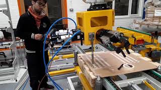 Teaching position with robot teach pendant