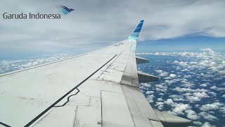 Garuda Indonesia B737-800NG Full Flight Video: GA137 Pangkalpinang to Jakarta